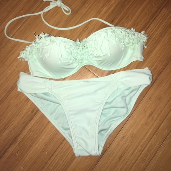 Victoria’s Secret 34B blue Fringe bikini - Picture 6 of 6